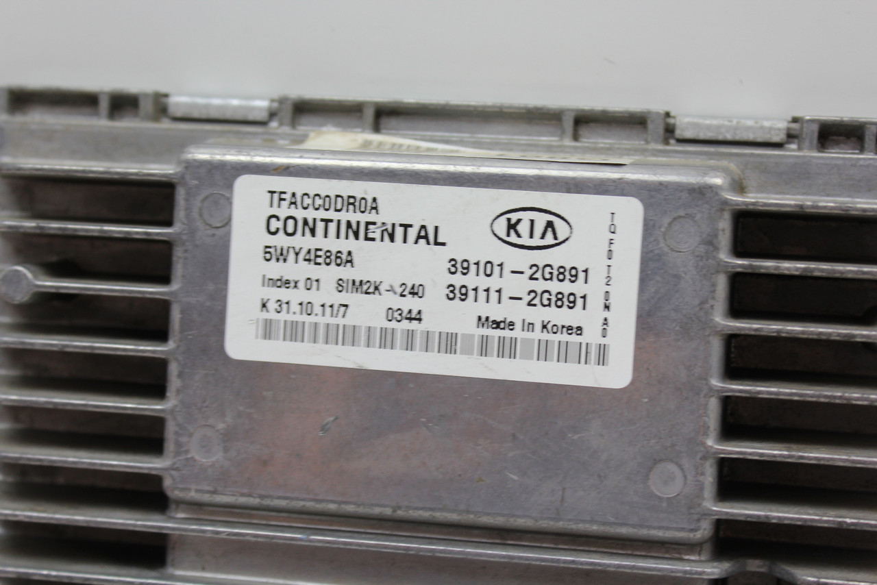 11 12 13 Kia Optima 39111-2G891 Computer Brain Engine Control ECU ECM EBX Module