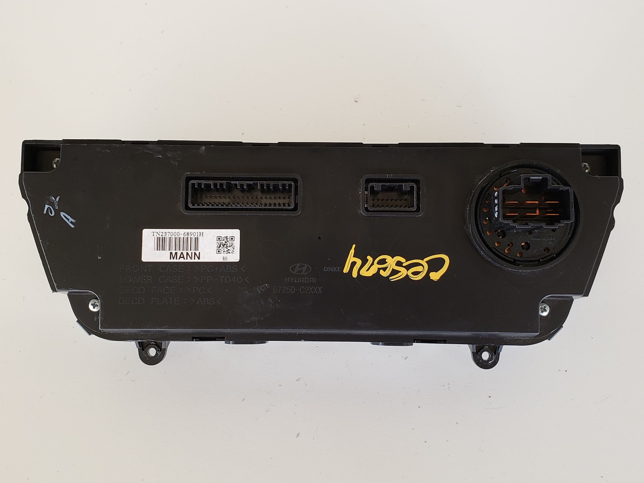 15-17 Sonata 97250-C2XXX Climate Control Panel Temperature Unit A