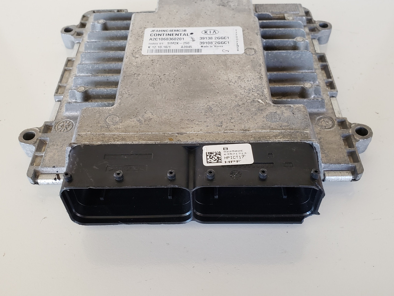 2016-2018 Optima 39108-2GGC1 Computer Brain Engine Control ECU ECM EBX Module