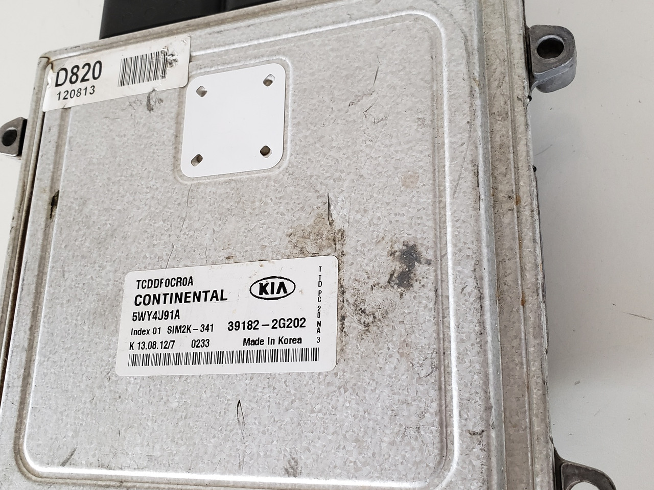 2011-2013 Kia Forte 39182-2G202 Computer Brain Engine Control ECU ECM EBX Module