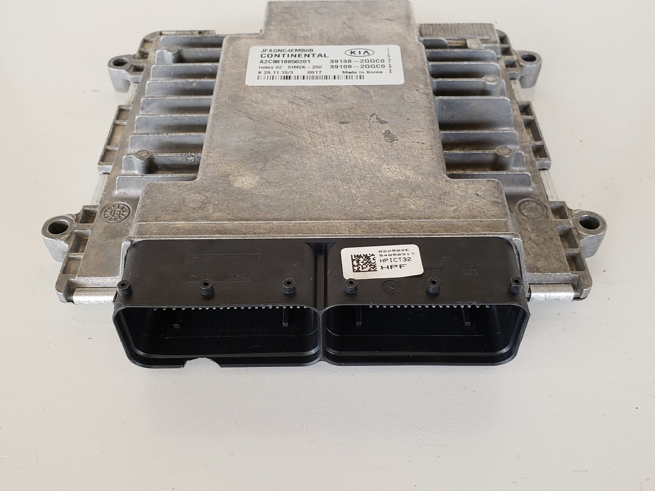 2016-2018 Optima 39108-2GGC0 Computer Brain Engine Control ECU ECM EBX Module