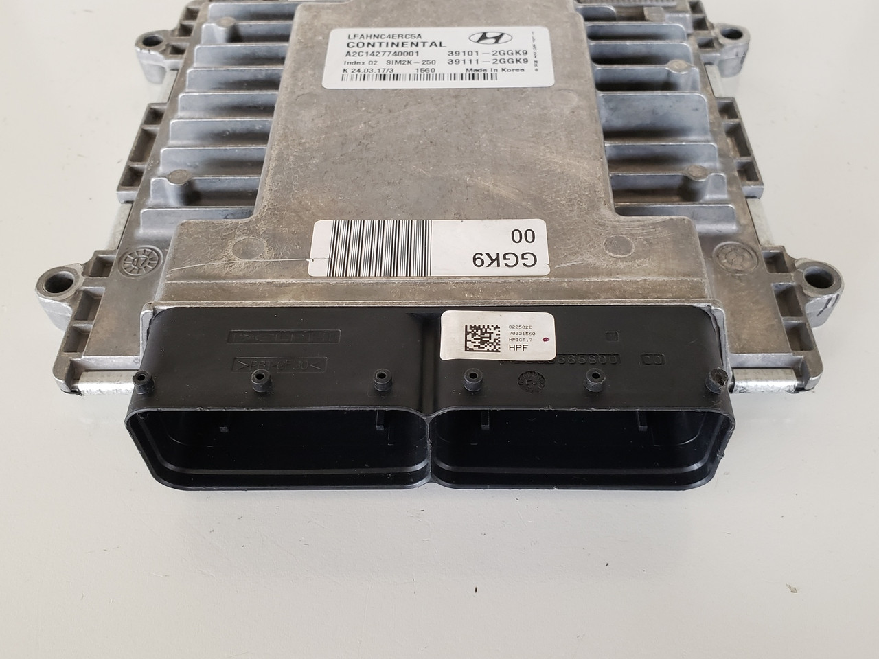 2015-2017 Sonata 39111-2GGK9 Computer Brain Engine Control ECU ECM EBX Module