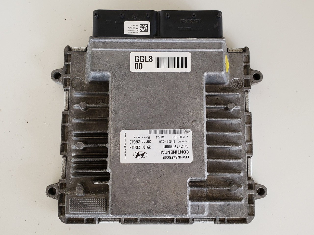 2015-2017 Sonata 39111-2GGL8 Computer Brain Engine Control ECU ECM EBX Module
