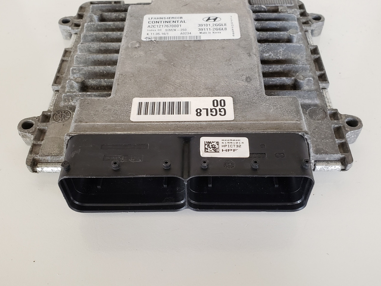 2015-2017 Sonata 39111-2GGL8 Computer Brain Engine Control ECU ECM EBX Module