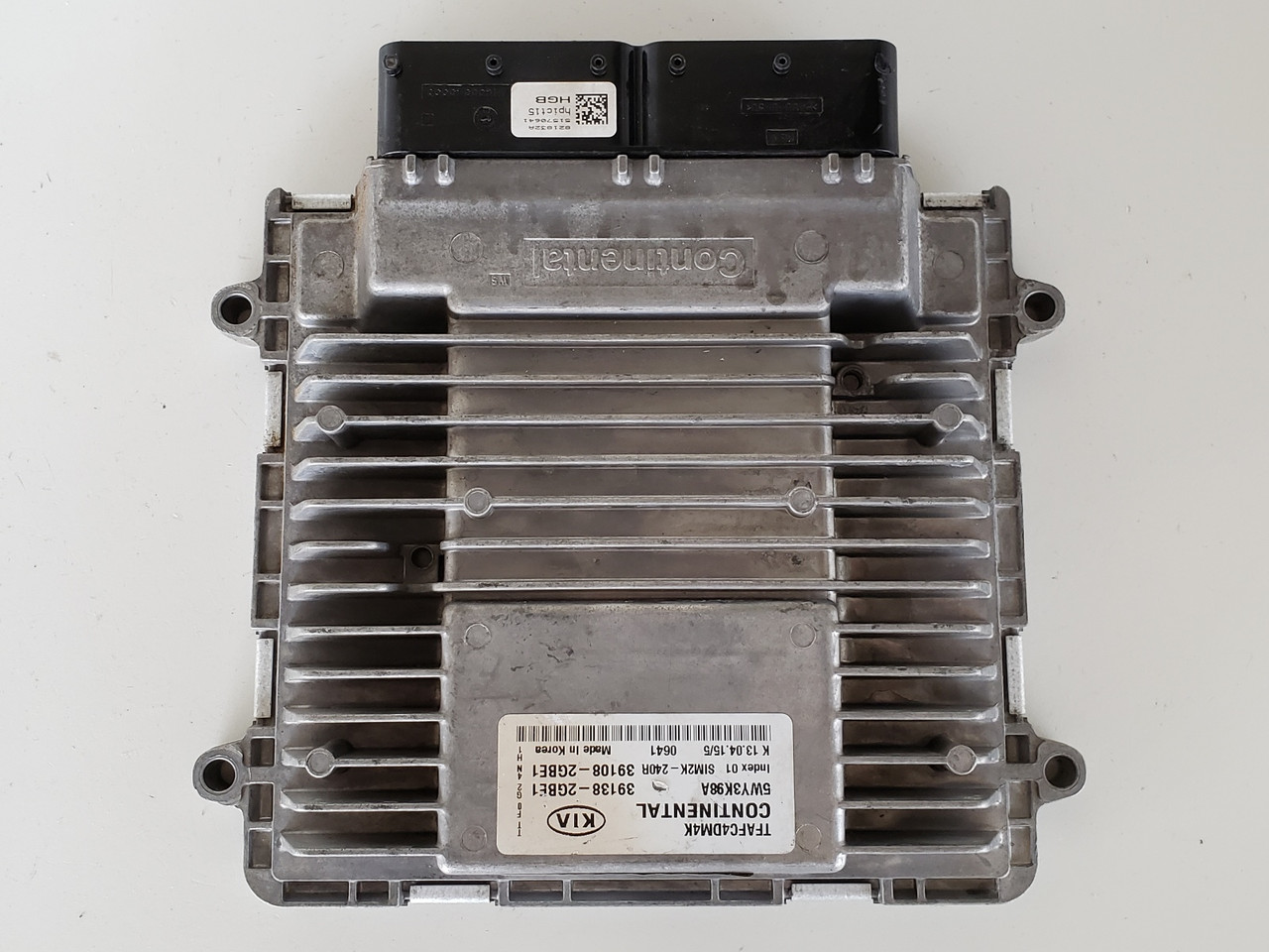 2014-2015 Optima 39108-2GBE1 Computer Brain Engine Control ECU ECM EBX Module
