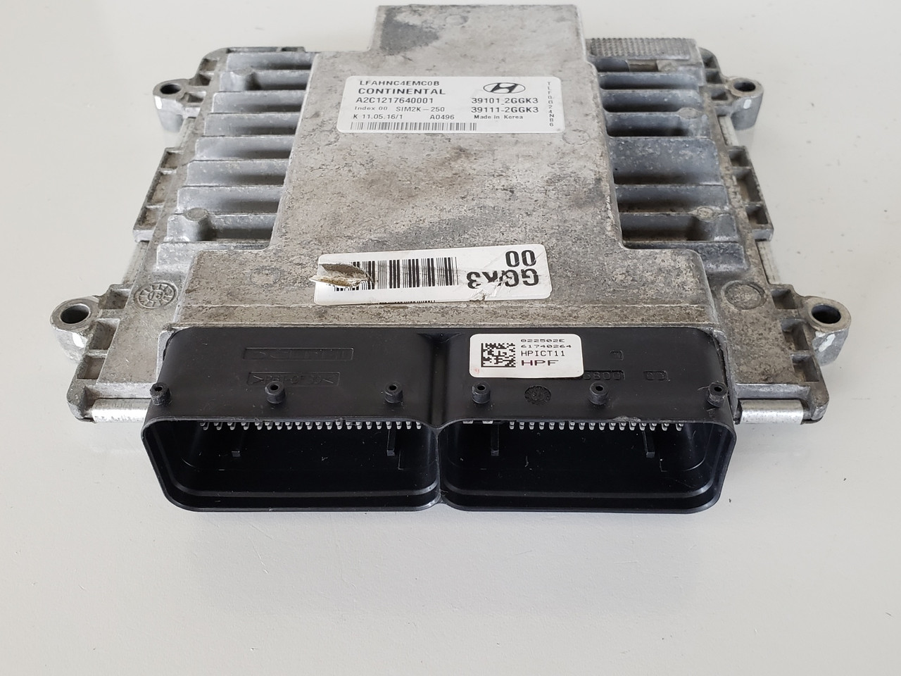 2015-2017 Sonata 39111-2GGK3 Computer Brain Engine Control ECU ECM EBX Module