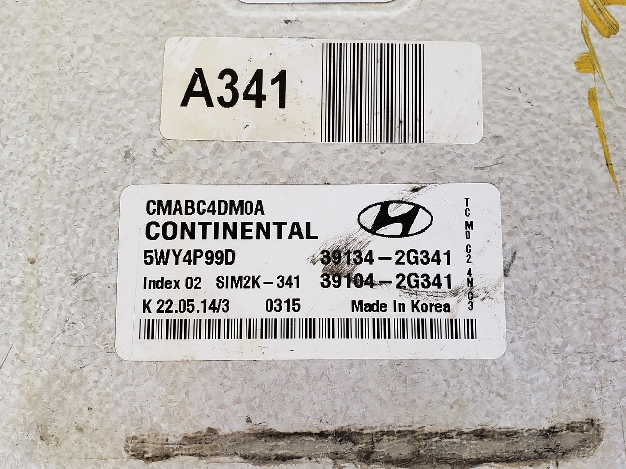 2010-2012 Santa Fe 39104-2G341 Computer Brain Engine Control ECU ECM EBX Module 2010-2012 Santa Fe 39104-2G341 Computer Brain Engine Control ECU ECM EBX Module