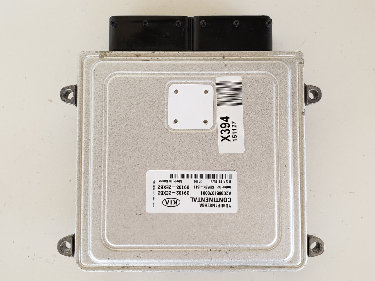 コンポート 2016 Kia Forte 39103-2EXB2 Computer Brain Engine Control ECU ECM