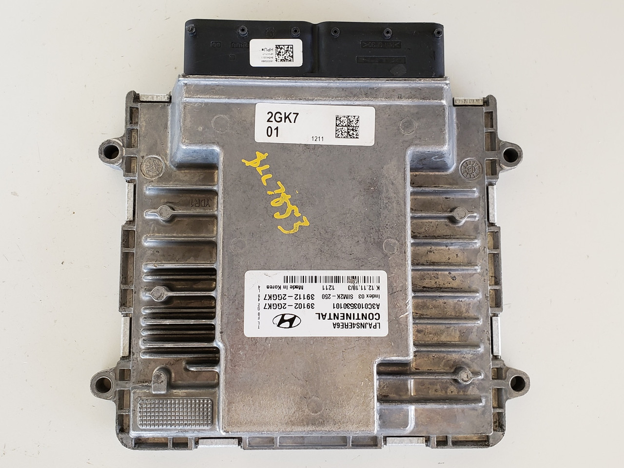 2018-2019 Sonata 39112-2GGK7 Computer Brain Engine Control