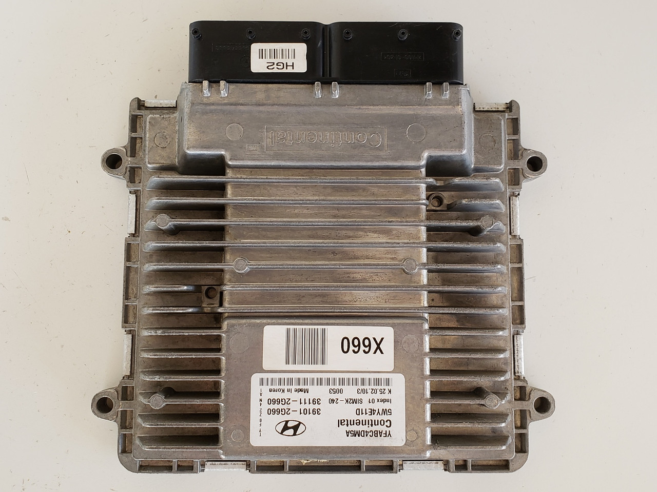 2011 Hyundai Sonata 39111-2G660 Computer Brain Engine Control ECU ECM EBX Module