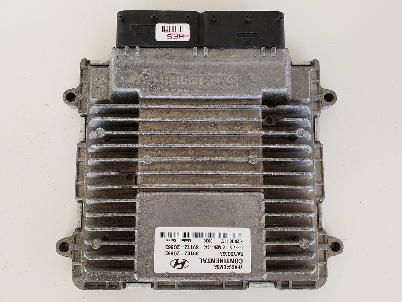 2011-2012 Sonata 39112-2G662 Computer Brain Engine Control ECU ECM EBX Module