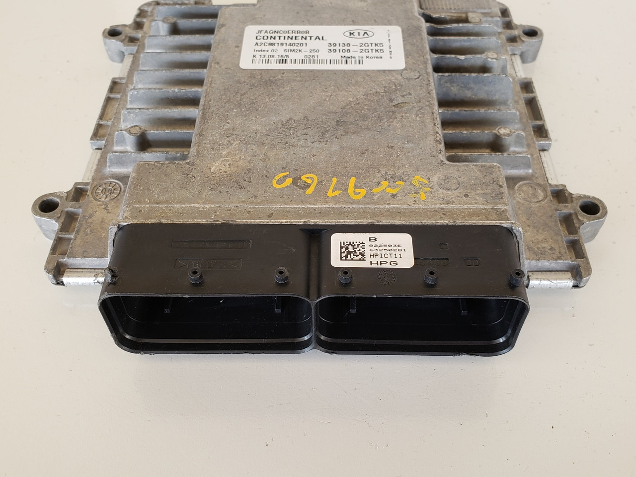 2016-2018 Optima 39108-2GTK5 Computer Brain Engine Control ECU ECM EBX Module