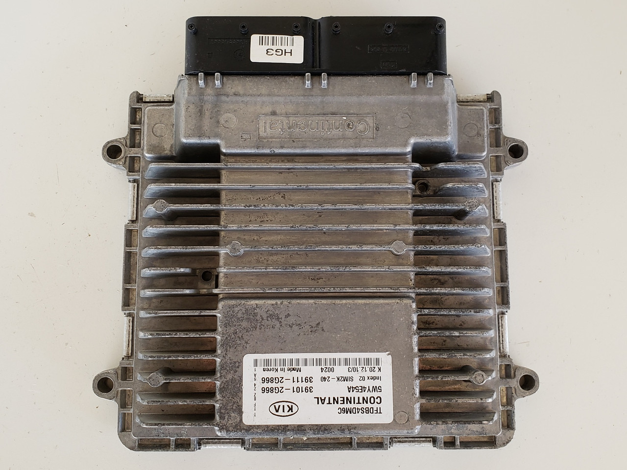 2011-2013 Optima LX 39111-2G866 Computer Brain Engine Control ECU ECM EBX Module