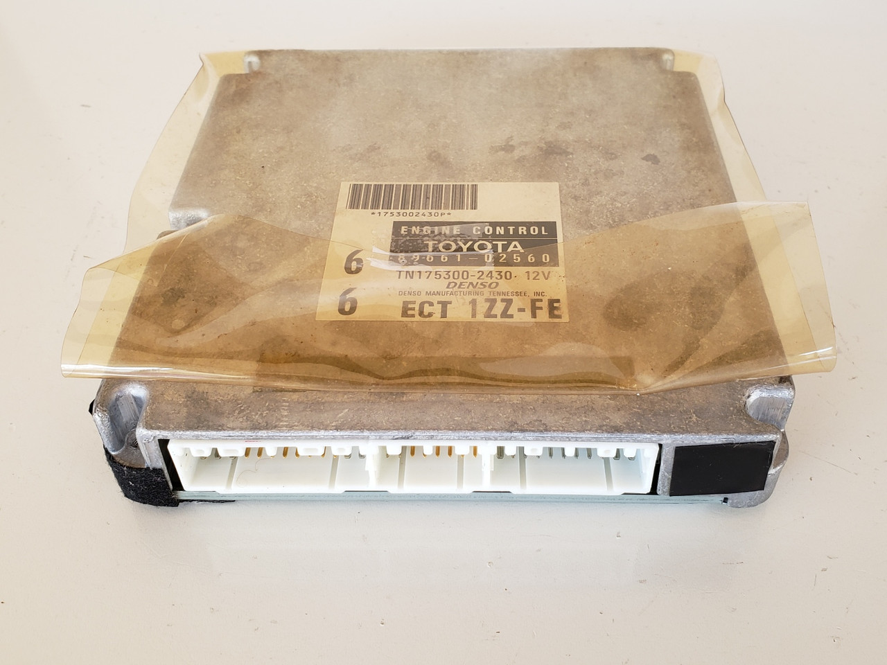 1999 Toyota Corolla 89661-02560 Computer Brain Engine Control ECU ECM EBX Module