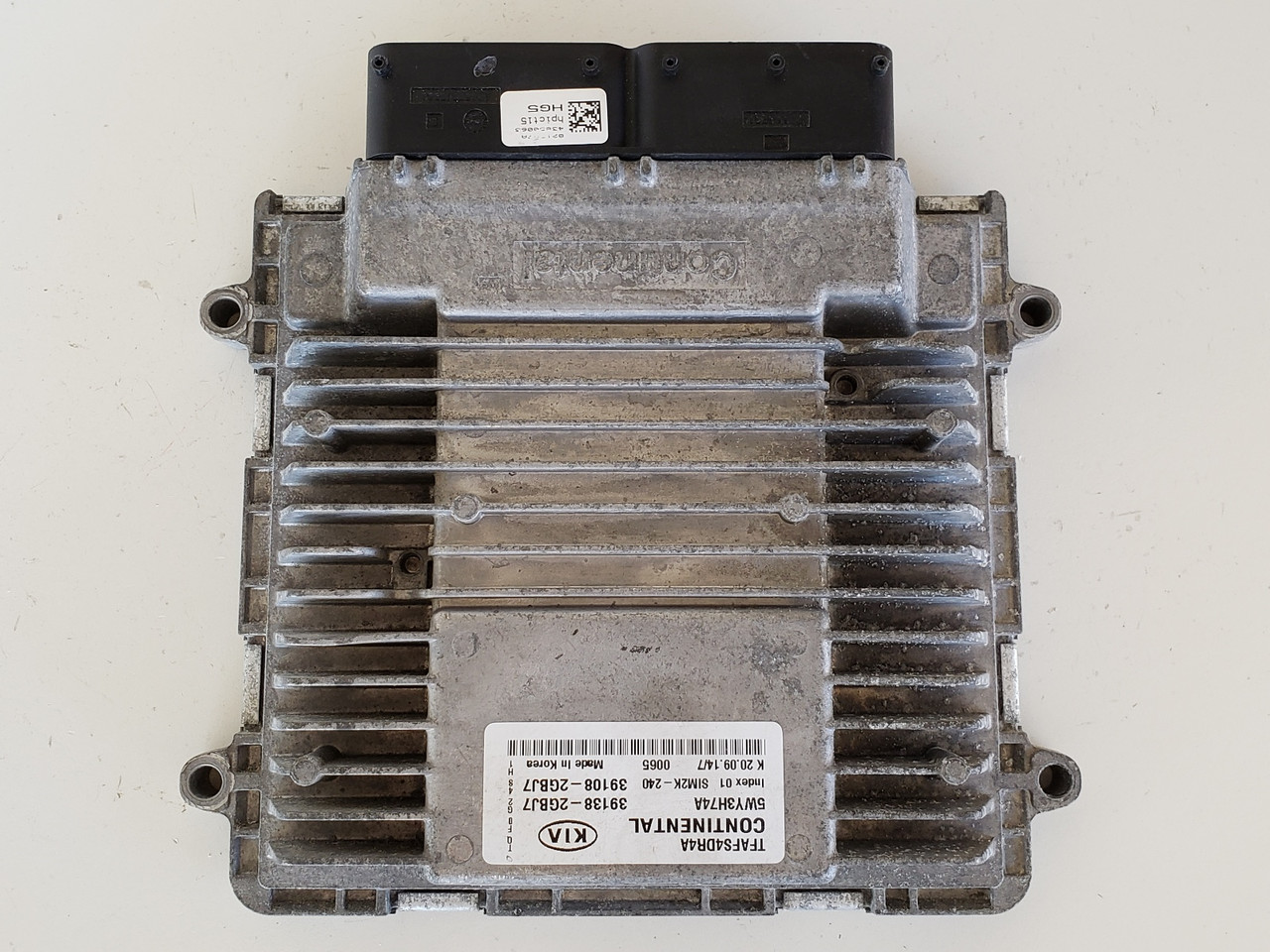 2015 Kia Optima 39108-2GBJ7 Computer Brain Engine Control ECU ECM EBX Module