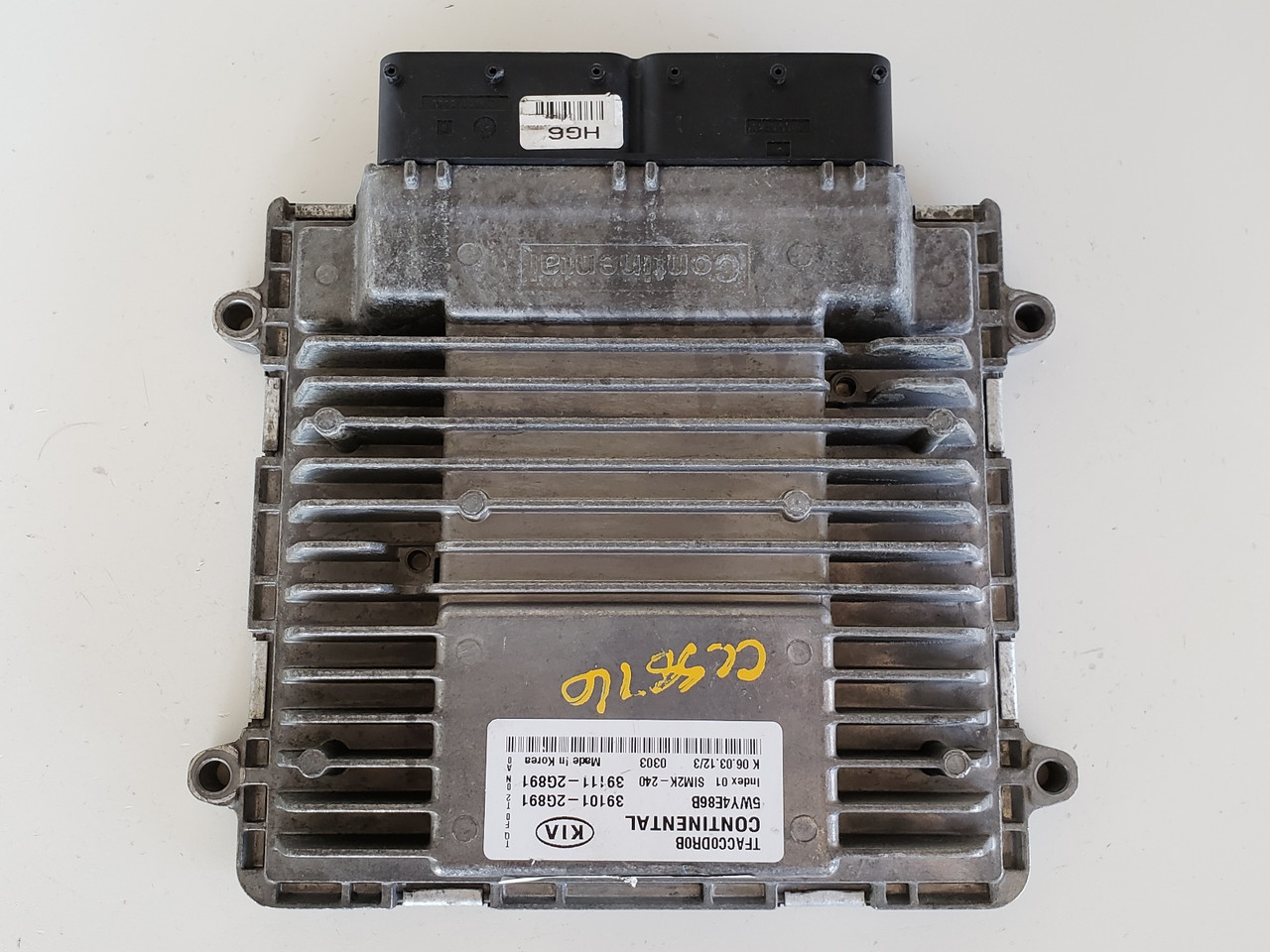2011-2013 Optima 39111-2G891 Computer Brain Engine Control ECU ECM EBX Module