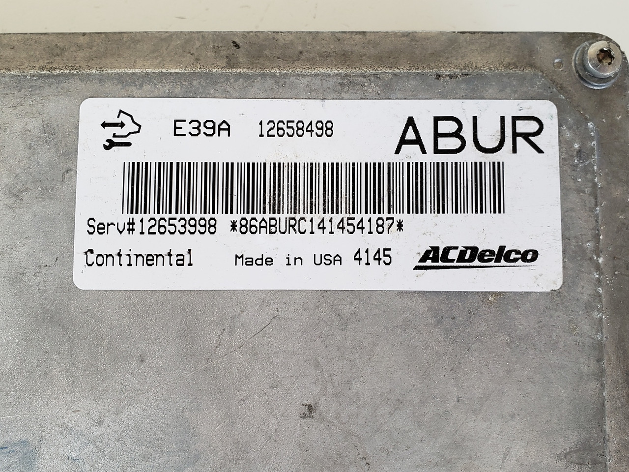 2013-2016 Buick Regal 12653998 Computer Brain Engine Control ECU ECM EBX Module