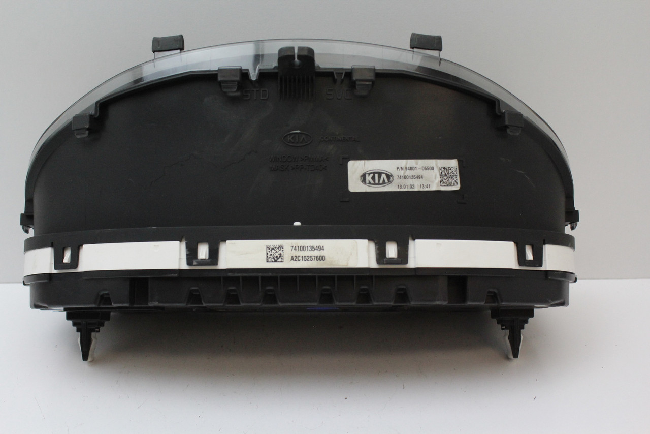 16-18 Kia Optima 94001-D5500 Speedometer Head Instrument Cluster Gauges 27K