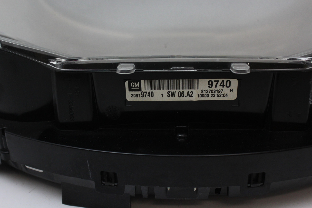 2010 Buick Terrain 20919740 Speedometer Head Instrument Cluster Gauges 58K