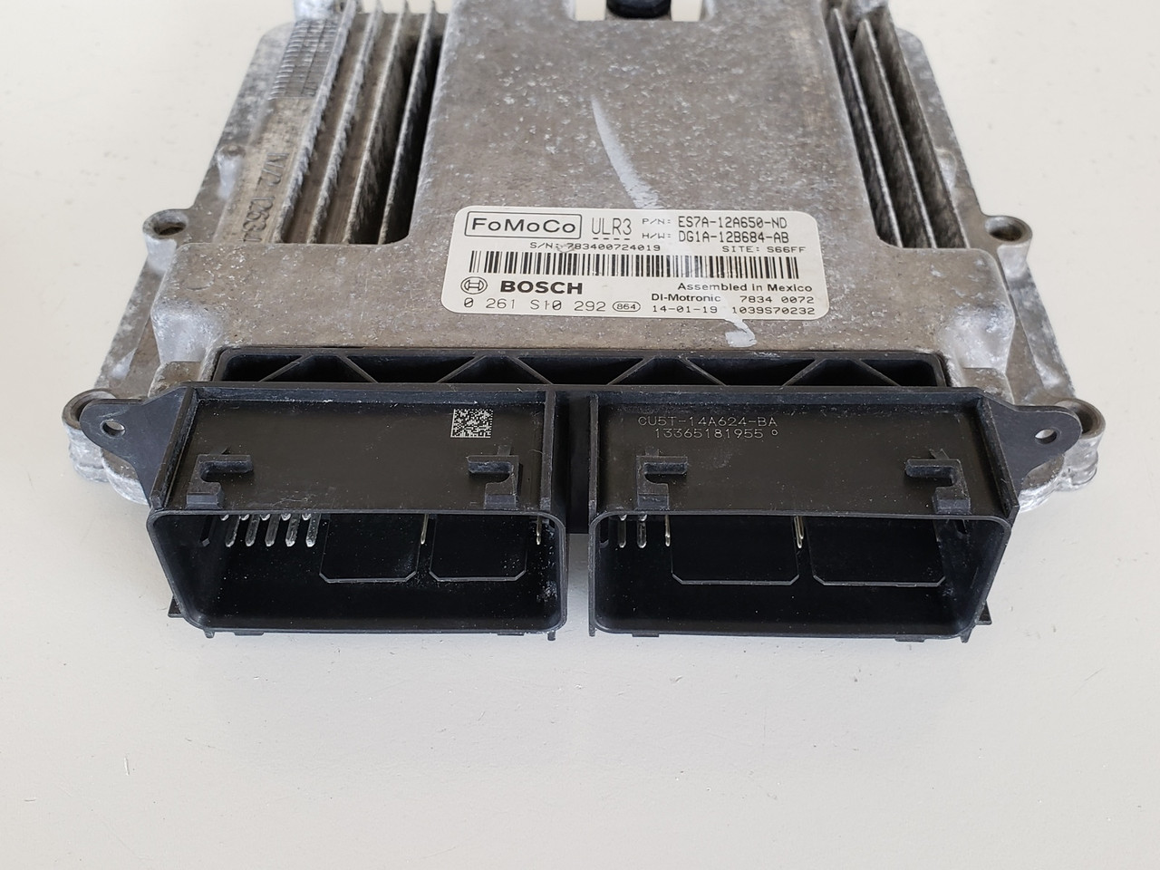 2014 Ford Fusion ES7A-12A650-ND Computer Brain Engine Control ECU ECM EBX Module