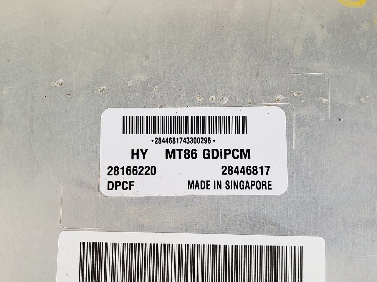 2013-2016 Santa Fe 39110-3CDN7 Computer Brain Engine Control ECU ECM EBX Module