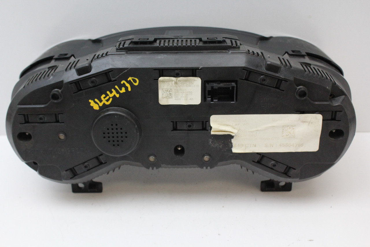 17 18 Ford Focus F1ET10849CTN Speedometer Head Instrument Cluster Gauges 58K