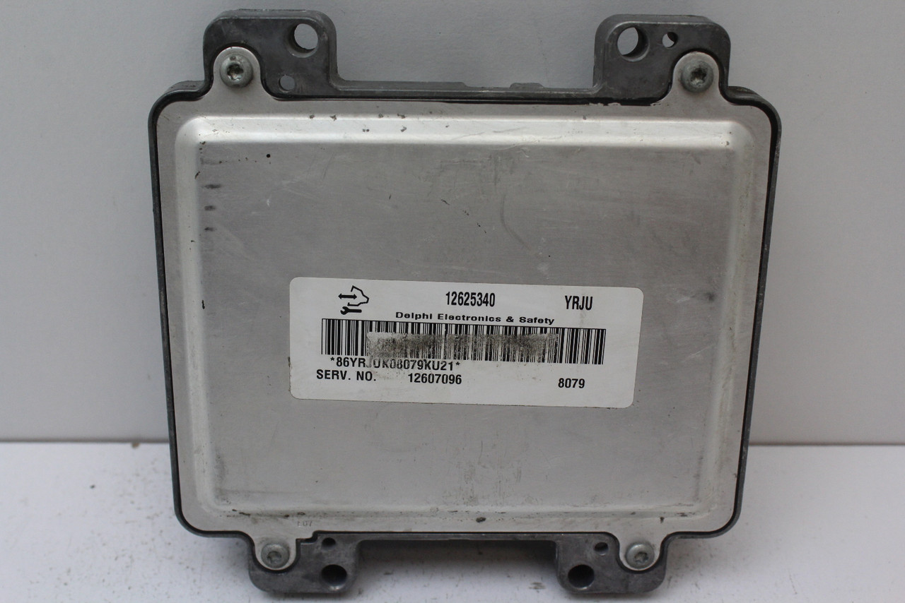 07 08 Acadia 12607096 Computer Brain Engine Control ECU ECM EBX Module