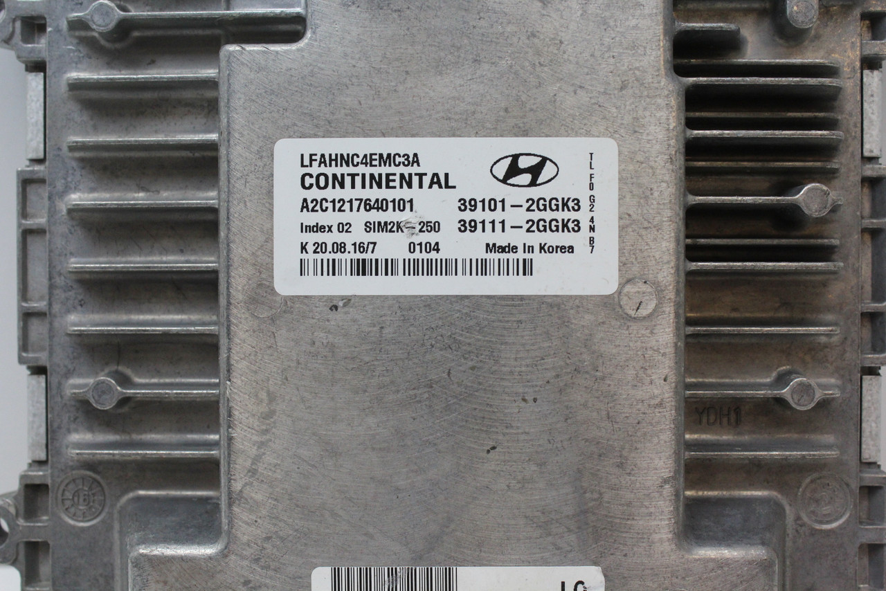 15-17 Sonata 39111-2GGK3 Computer Brain Engine Control ECU ECM EBX Module