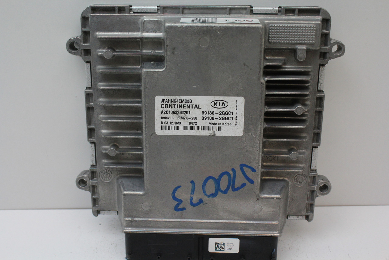 16-18 Optima 39108-2GGC1 Computer Brain Engine Control ECU ECM EBX Module