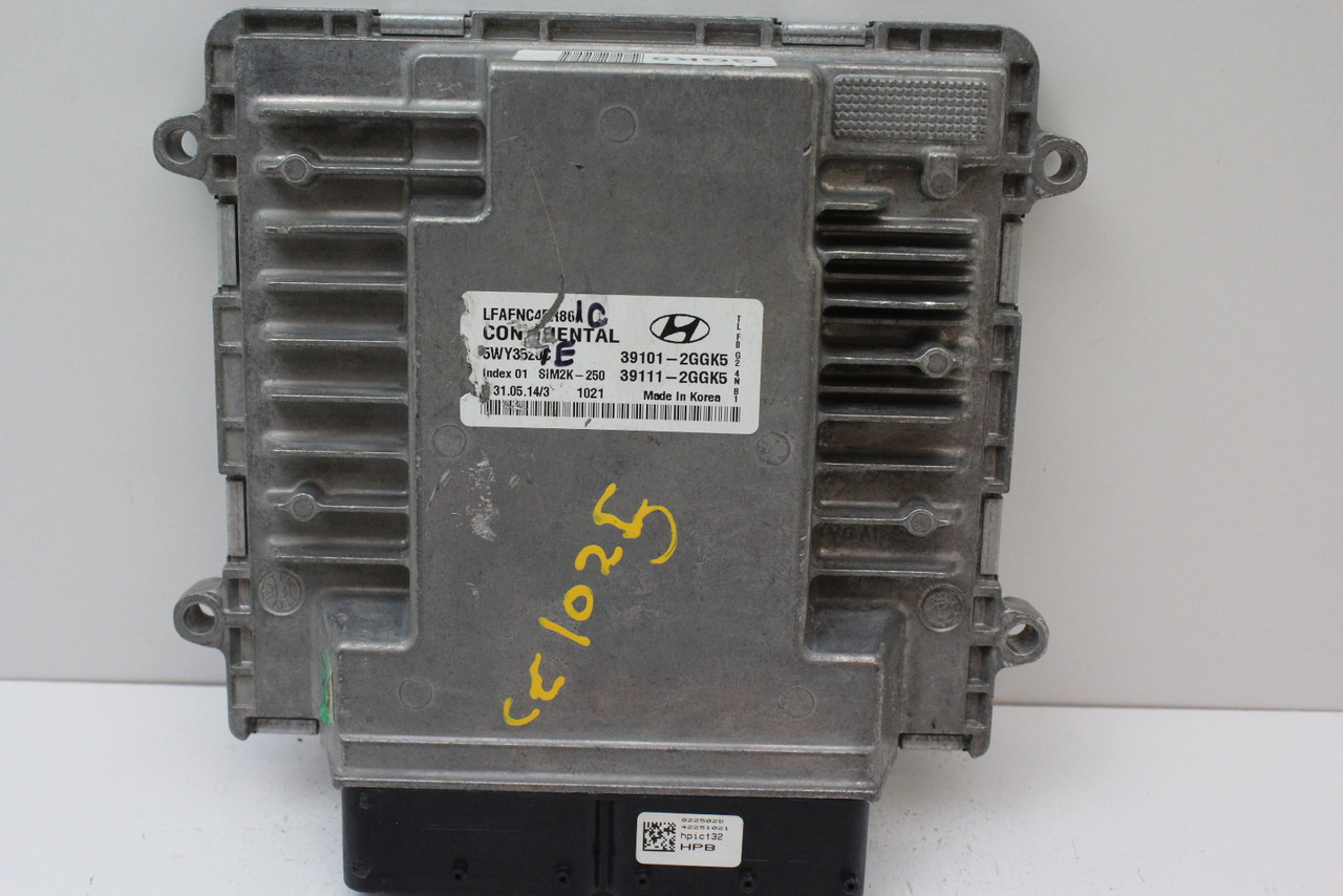 15-17 Sonata 39111-2GGK5 Computer Brain Engine Control ECU ECM EBX Module