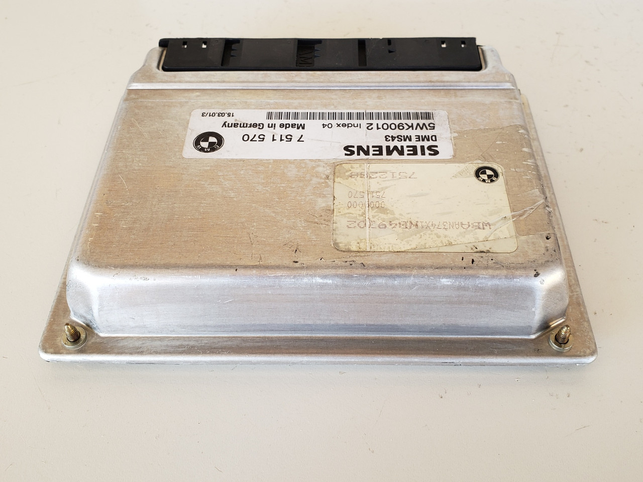 2001-2002 Bmw X5 X-5 7 511 570 Computer Brain Engine Control ECU ECM EBX Module