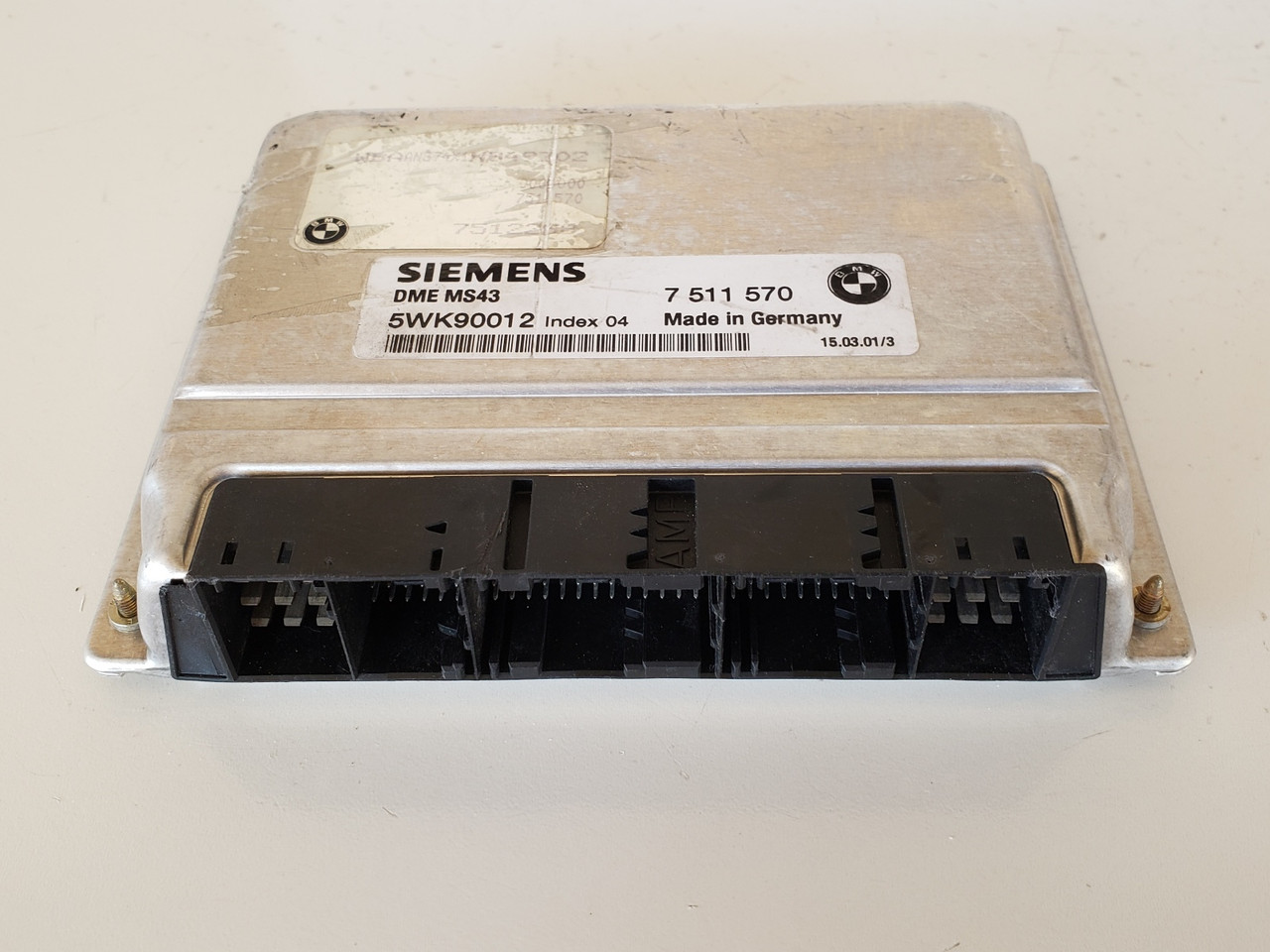 2001-2002 Bmw X5 X-5 7 511 570 Computer Brain Engine Control ECU ECM EBX Module