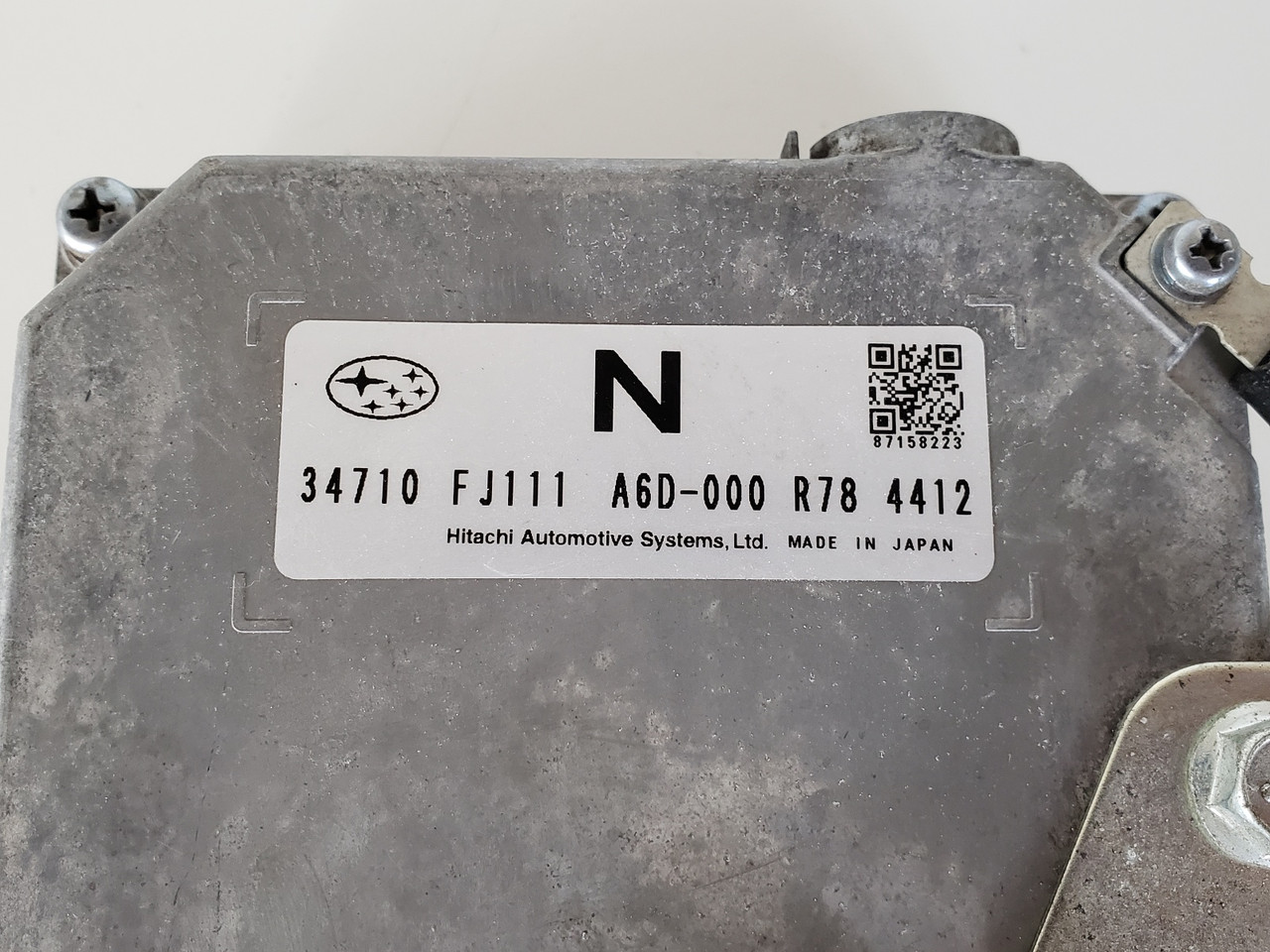 2014 Subaru Impreza 34710 FJ111 Steering Control Module