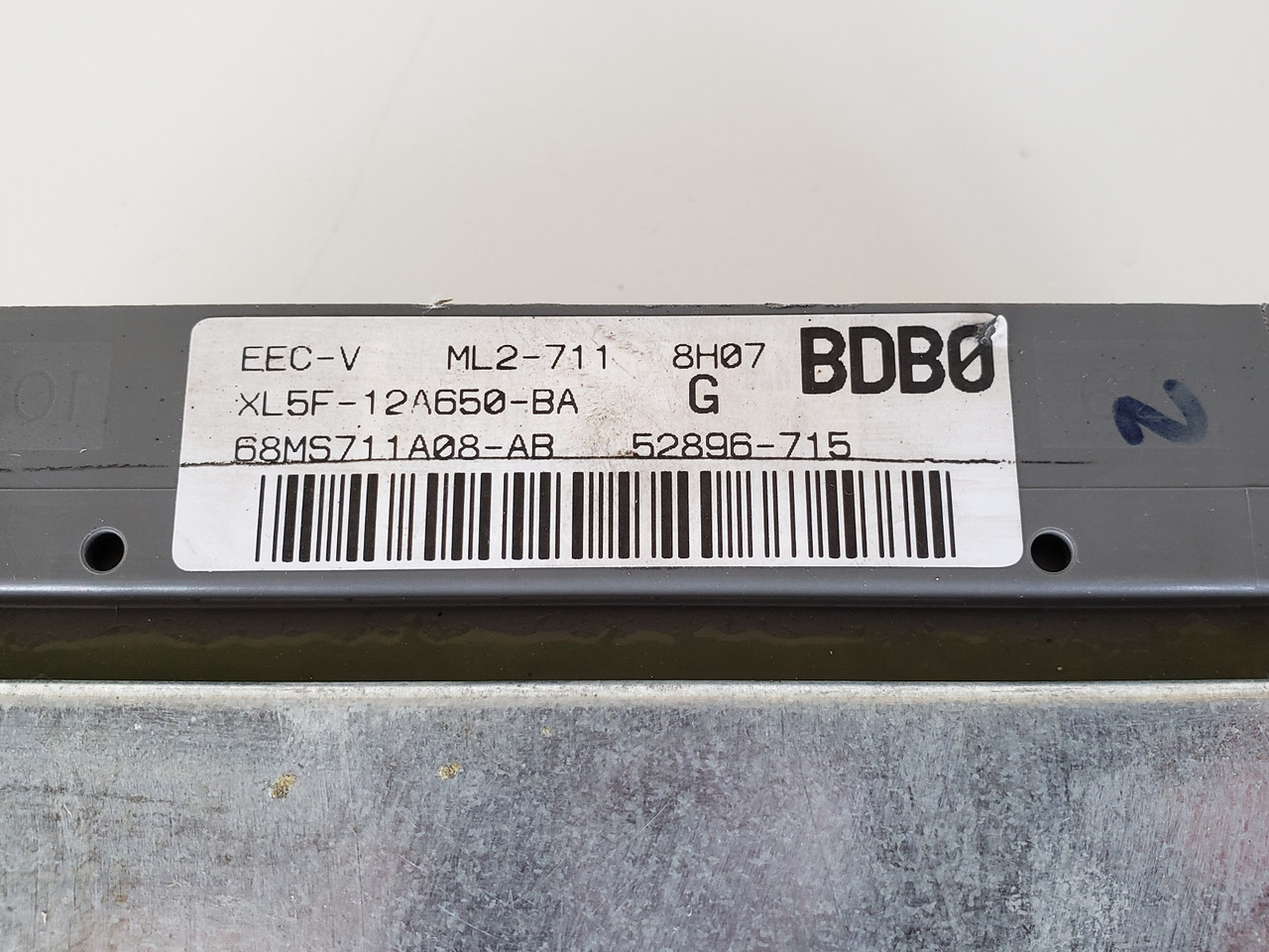 1998-1999 Ranger XL5F-12A650-BA Computer Brain Engine Control ECU ECM EBX Module