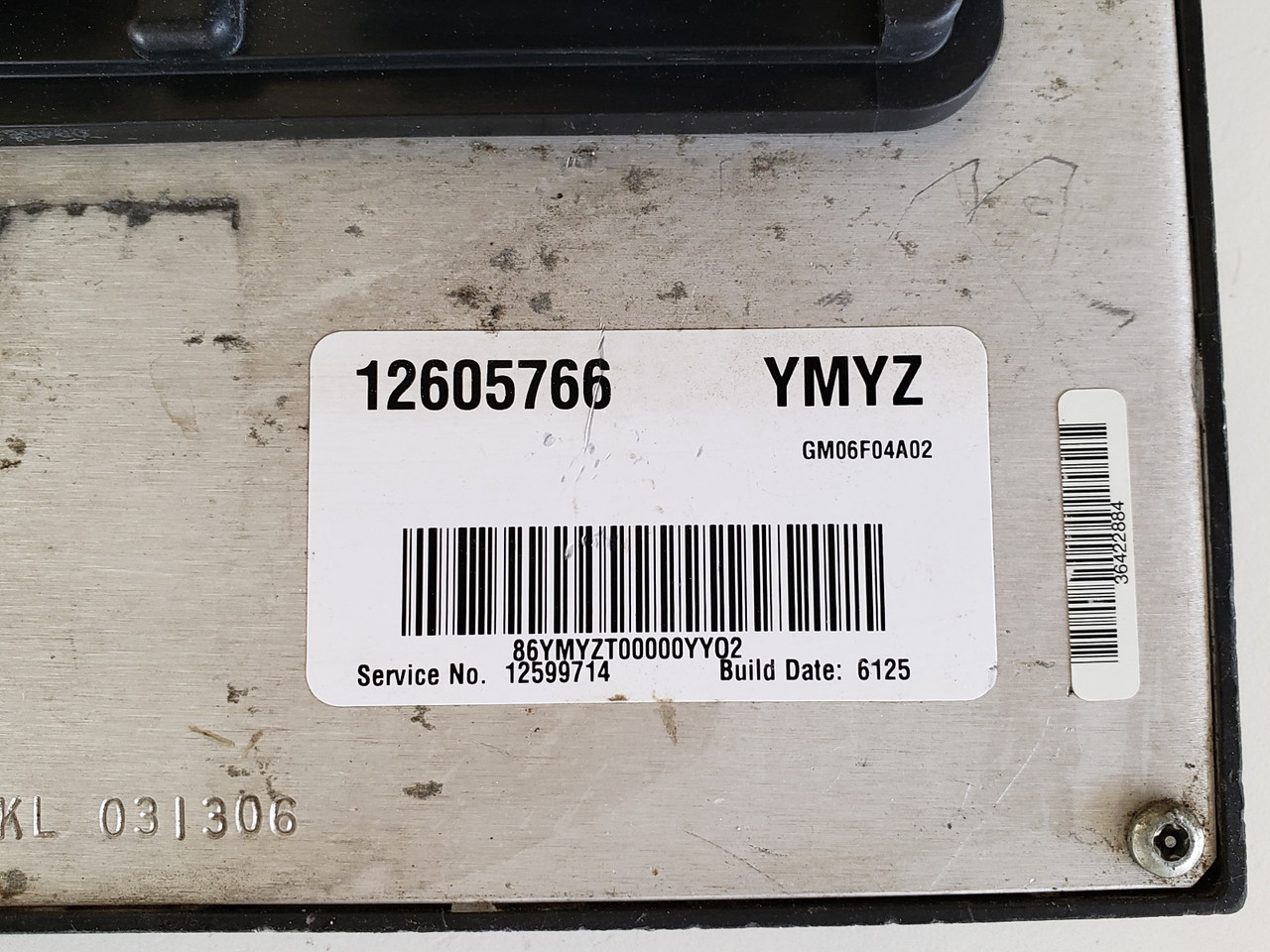 2006 Chevy Cobalt 12599714 Computer Brain Engine Control ECU