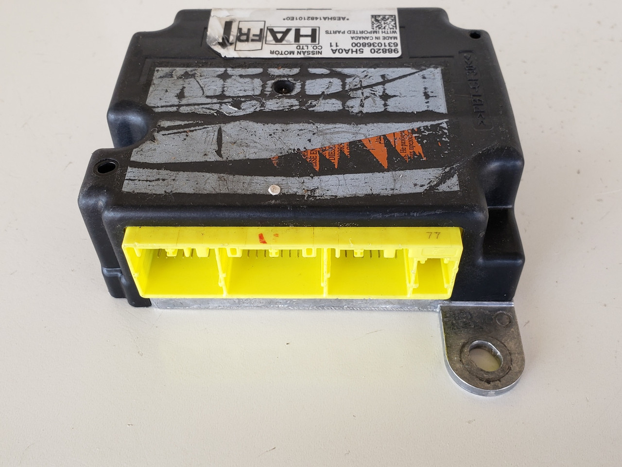 2016-2019 Rogue 98820 5HA0A SRS Safety Restraint System Control Unit Module
