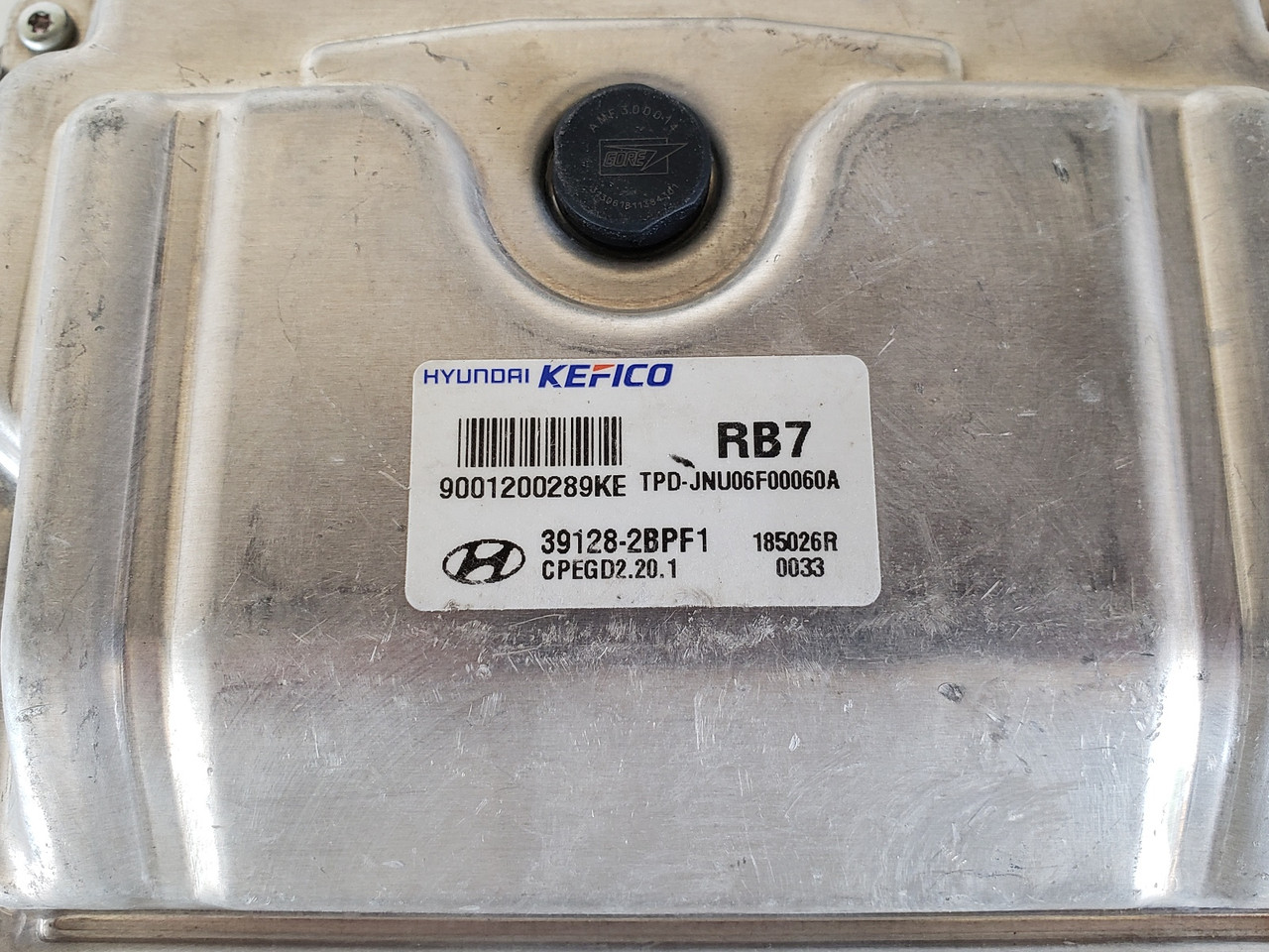 2018-2020 Elantra 39128-2BPF1 Computer Brain Engine Control ECU ECM EBX Module