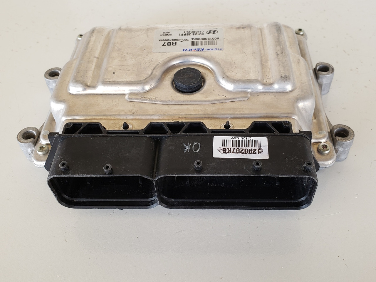 2018-2020 Elantra 39128-2BPF1 Computer Brain Engine Control ECU ECM EBX Module