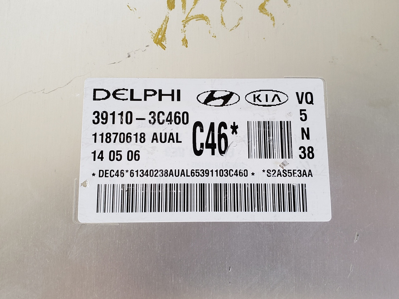 2006-2009 Sedona 39110-3C460 Computer Brain Engine Control ECU ECM EBX Module