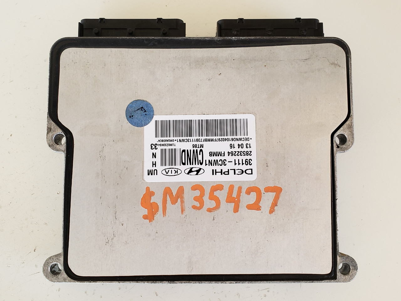 2016-2018 Sorento 39111-3CWN1 Computer Brain Engine Control ECU ECM EBX Module