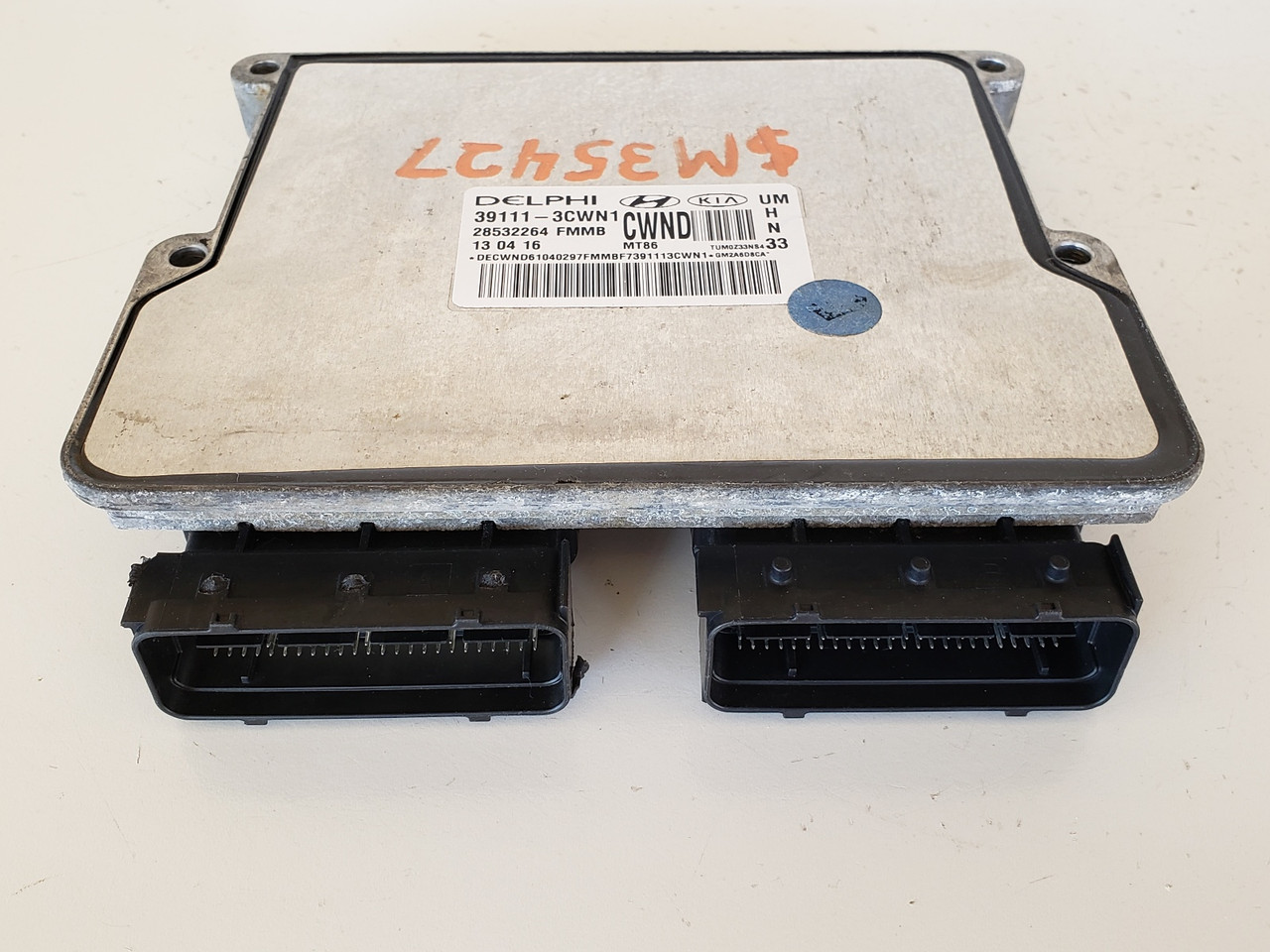2016-2018 Sorento 39111-3CWN1 Computer Brain Engine Control ECU ECM EBX Module