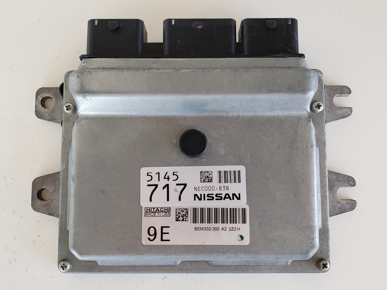2013 Nissan Versa NEC000-838 Computer Brain Engine Control ECU ECM EBX Module
