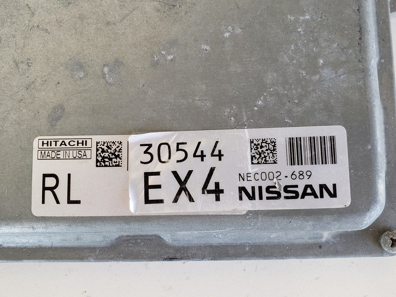2013 Nissan Rogue NEC002-689 Computer Brain Engine Control ECU ECM EBX Module