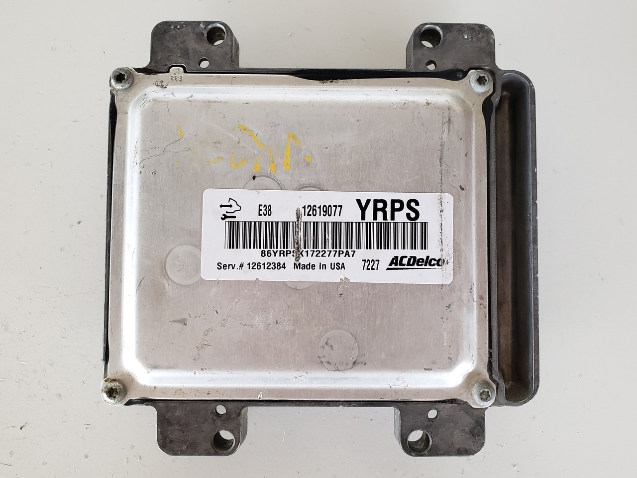 2008 Pontiac G6 12612384 Computer Brain Engine Control ECU ECM EBX Module