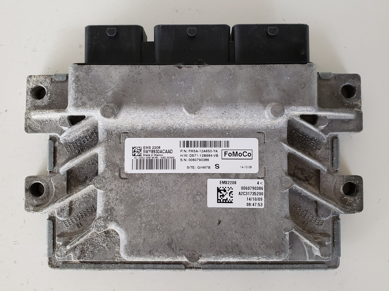 15-18 C-Max CMax FM5A-12A650-YA Computer Brain Engine Control ECU ECM EBX Module