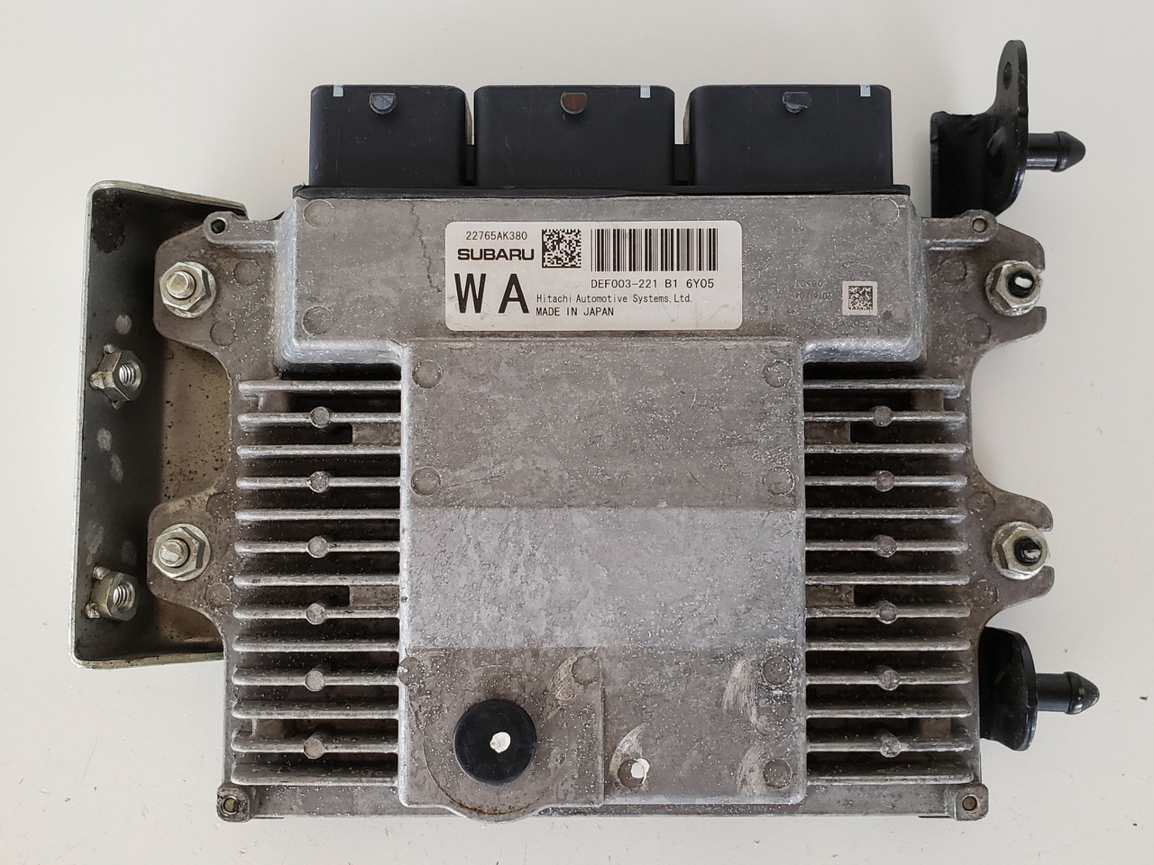 2017 Subaru WRX 22765AK380 Computer Brain Engine Control ECU ECM EBX Module