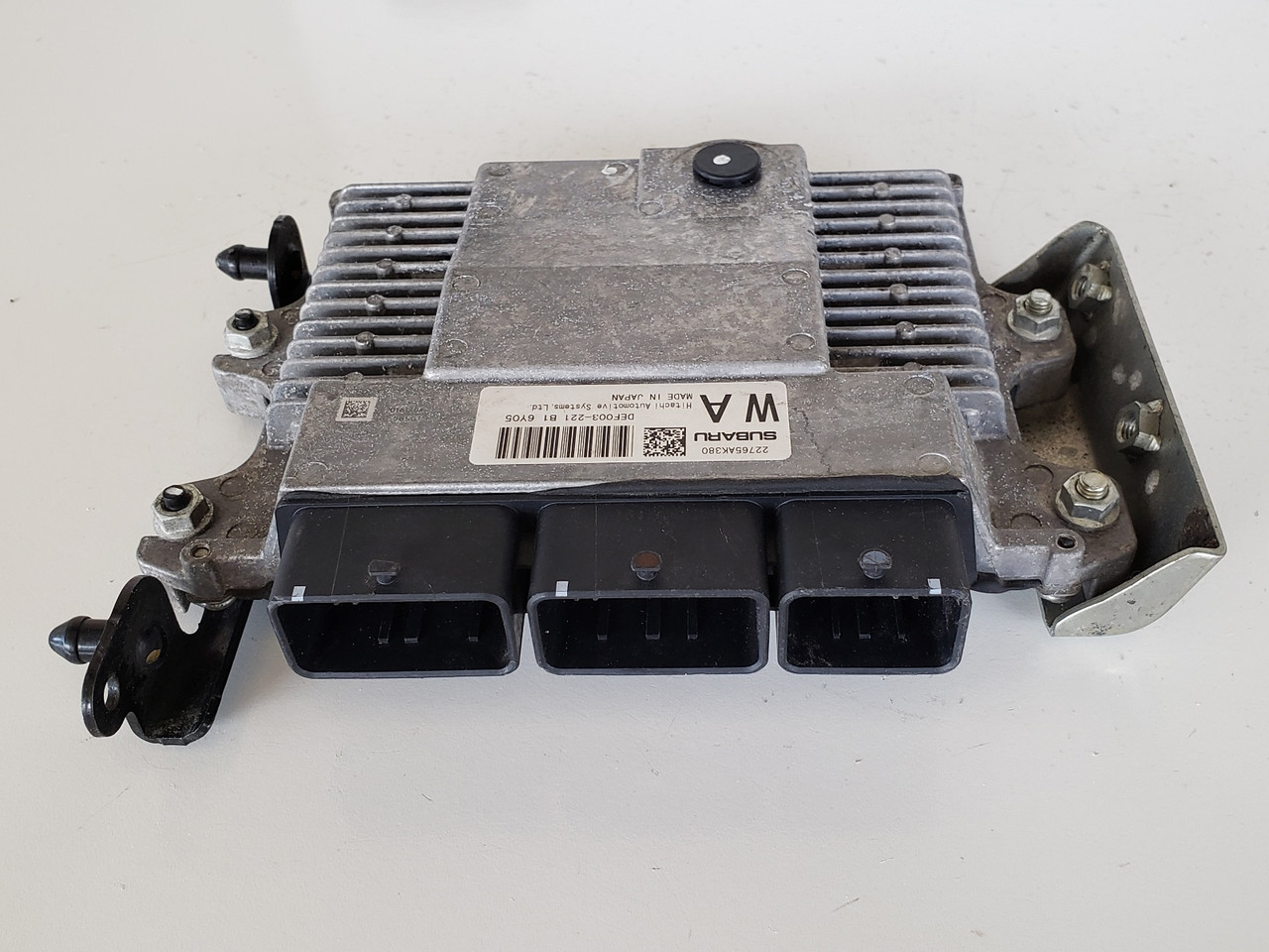 2017 Subaru WRX 22765AK380 Computer Brain Engine Control ECU ECM EBX Module