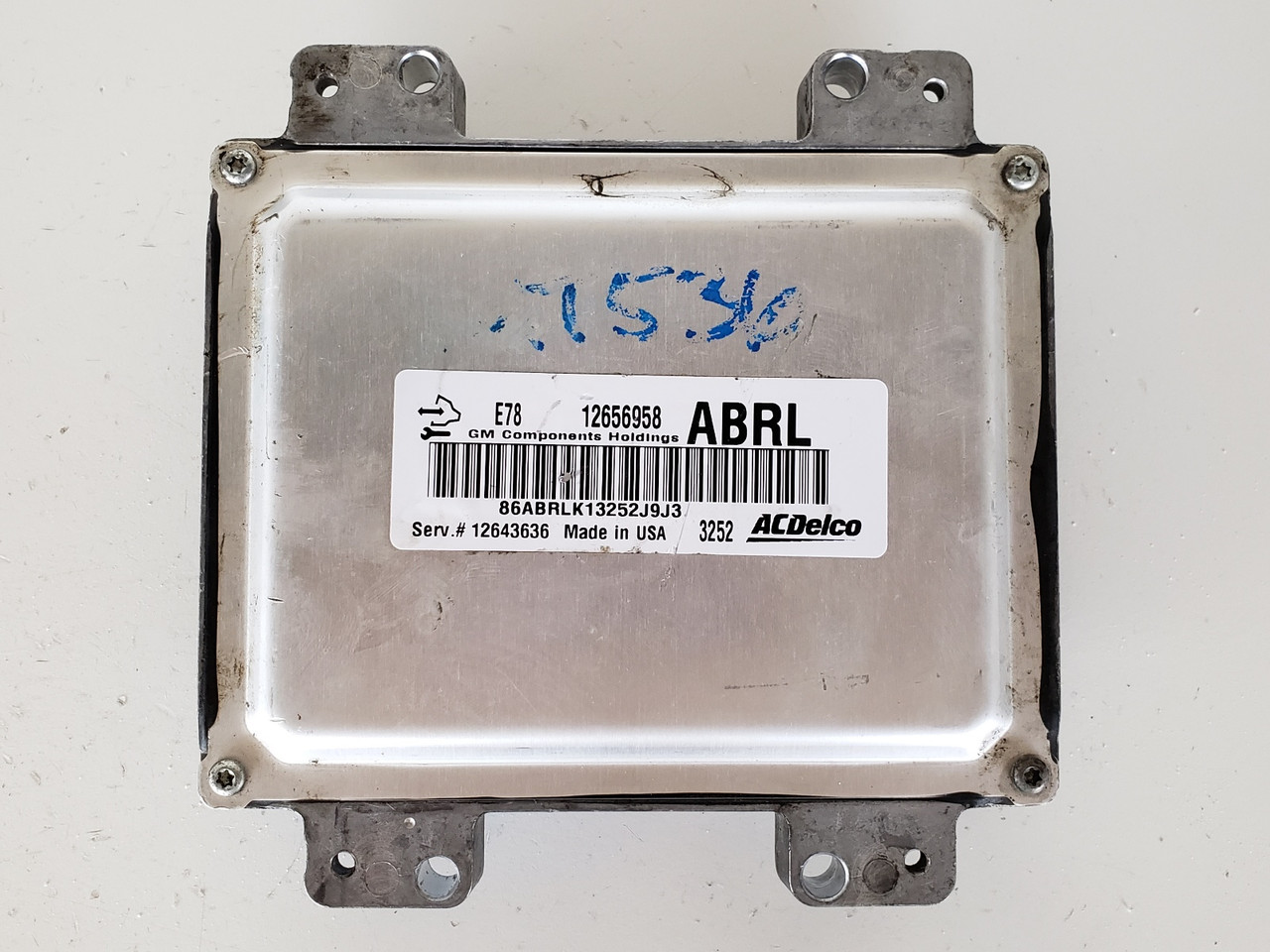 2013-2016 Chevy Encore 12643636 Computer Brain Engine Control ECU ECM EBX Module