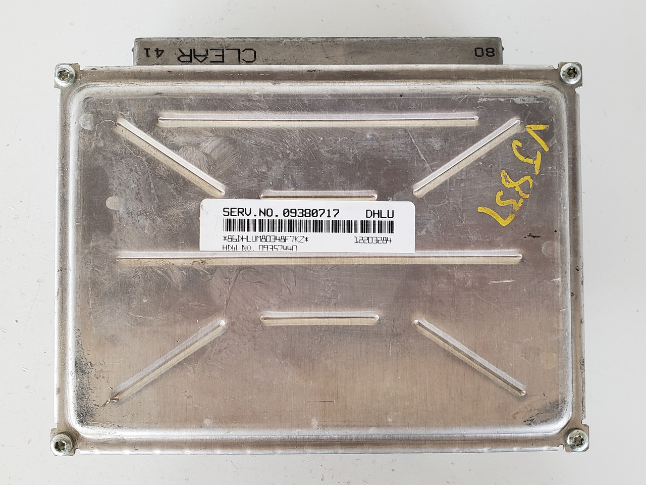 2000-2001 Lumina Car 09380717 Computer Brain Engine Control ECU ECM EBX Module