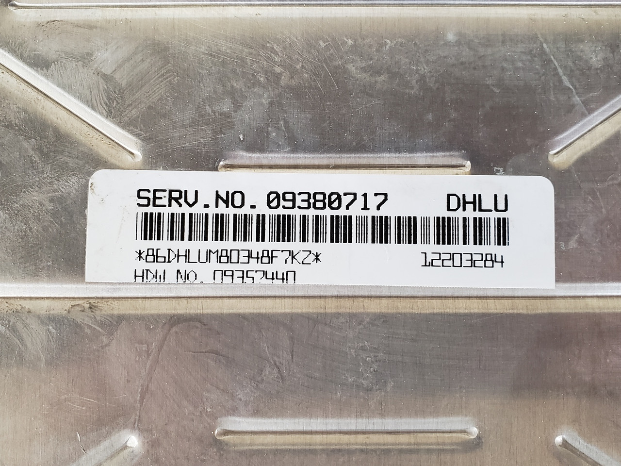 2000-2001 Lumina Car 09380717 Computer Brain Engine Control ECU ECM EBX Module